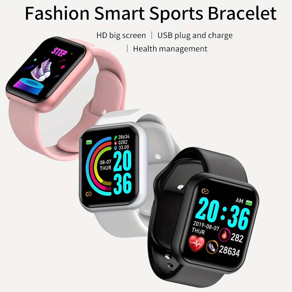 Smart Watch For Women Men Wristwatch Bluetooth Connected Phone Music Player Fitness Sport Bracelet Sleep Monitor Digital Watches - Sun Studio