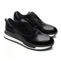 Luxury Brand Style Casual Sneakers Men's Shoes Genuine Leather Lace-up Basic Outdoor Footwear Daily Male Fashion Oxford Shoes