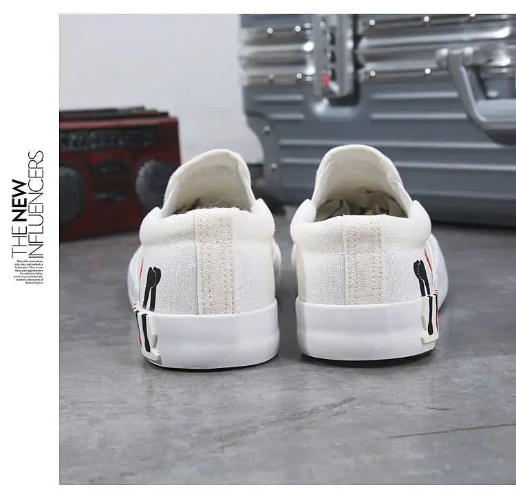 2023 New Canvas Shoes Men Summer Classic Loafers Men Casual Shoes Breathable Lazy Walking Flat Men Shoes Sneakers Plus Size 47 - Sun Studio