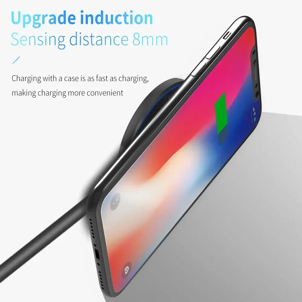 Wireless Charger For PHONE \PAD\WATCH \EarphonesInduction Fast Charging Pad Dock Station - Sun Studio