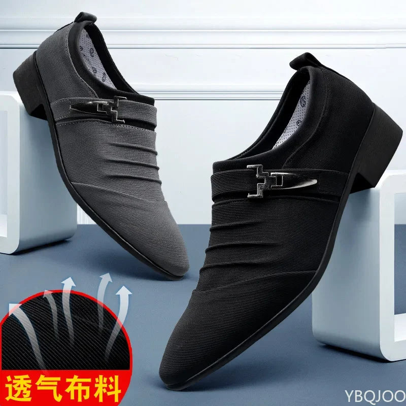 2022 Men Shoes Spring New Fashion All-Match Canvas Shoes Male Large Size Breathable Footwear Casual Business Shoe zapatos hombre - Sun Studio