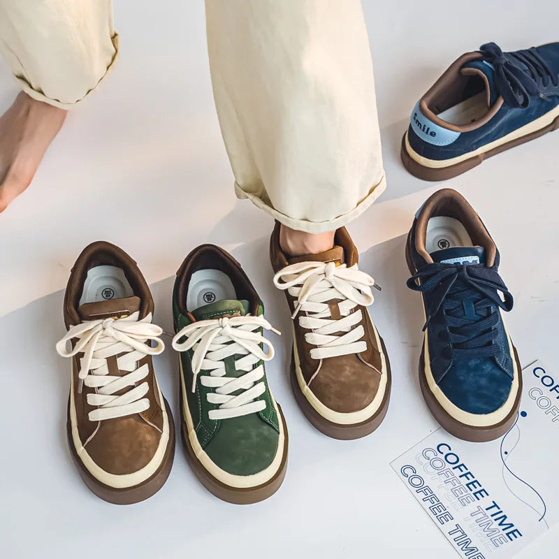 Men's Fashion Sneakers Spring Autumn New Design Comfortable Soft Soled Canvas Shoes Men Casual Running Sports Shoes Plus Size 46 - Sun Studio