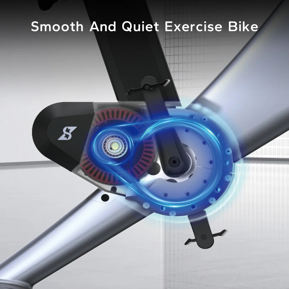 Indoor Trainer Bike Home Gym Fitness Exercise Stationary Indoor Cycling Spin Workout Bike - Sun Studio