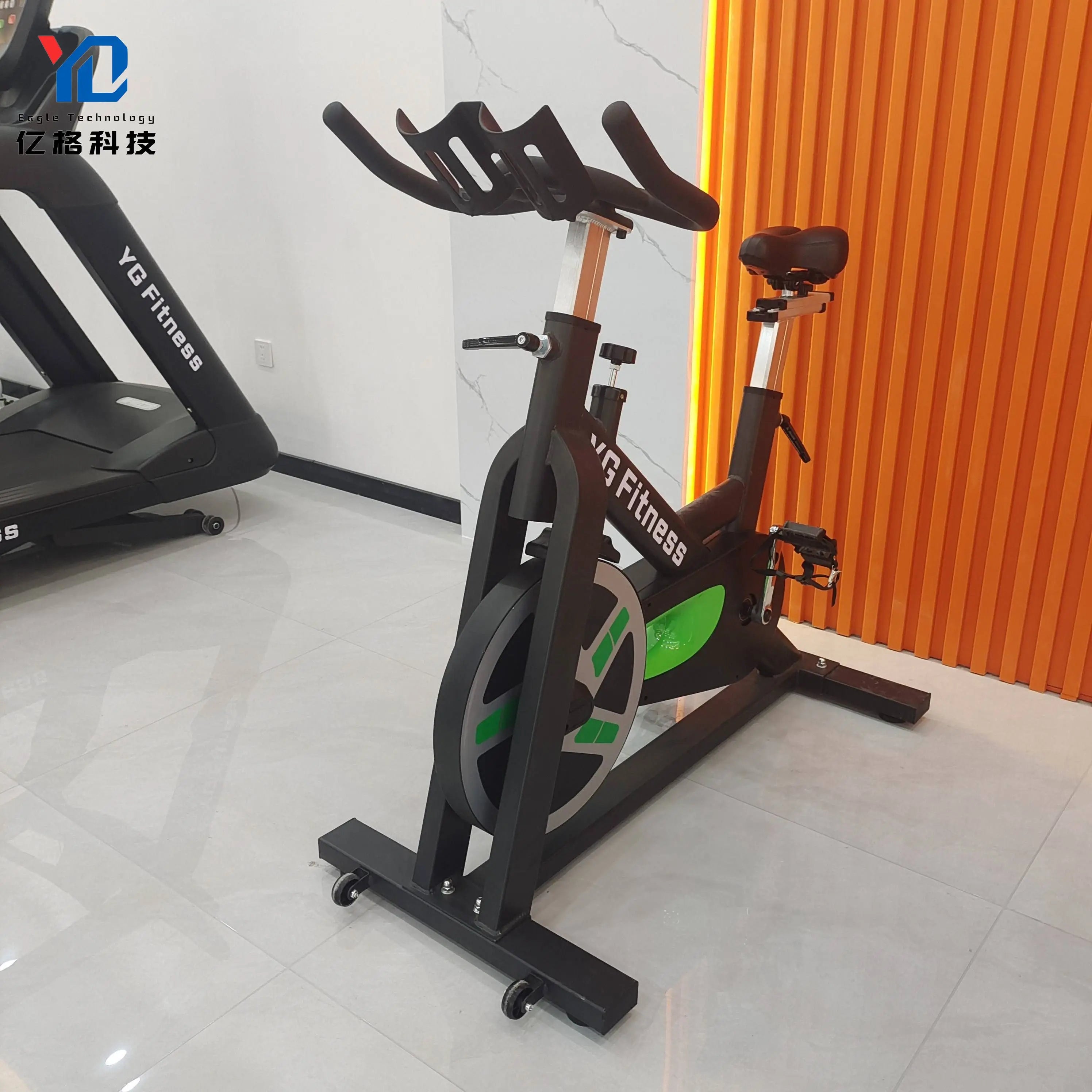 Spinning Bike Bicycle Indoor Exercise Spin Bike Gym Equipment Commerical Home Sport Bike for Club Set Unisex - Sun Studio