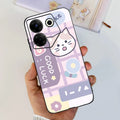 For Tecno Camon 20 Pro 5G Case 2023 Cute Love Heart Football Slim Cover Soft Silicone Funda For Tecno Camon20 Pro 5G CK8n Bumper