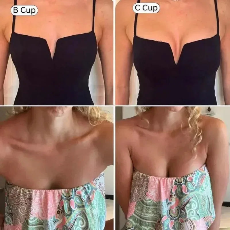 New Double Sided Adhesive Sticky Bra Inserts Push Up Thick Pads Women's Swimsuit Bikini Cup Enhancer - Sun Studio