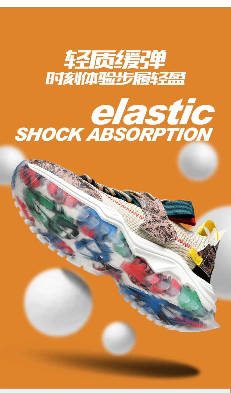 Shoes men Sneakers Male casual Mens Shoes tenis Luxury shoes Trainer Race Breathable Shoes fashion loafers running Shoes for men - Sun Studio