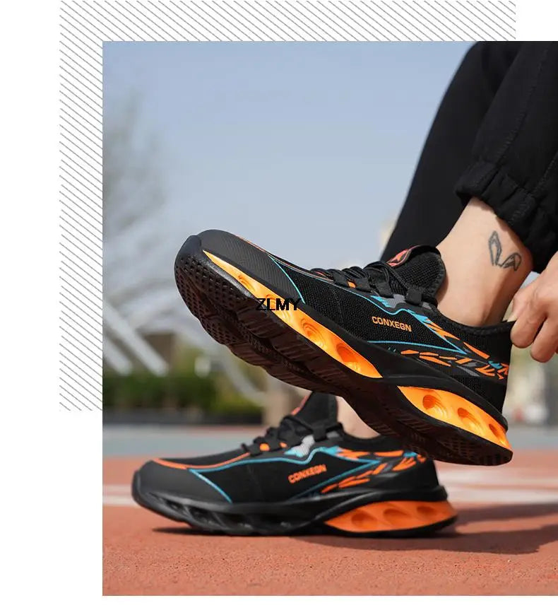 Fashion Safety Shoes for Men Steel Toe Sneakers Puncture Proof Industrial Work Shoes Man Breathable Work Safety Boots Anti-smash - Sun Studio