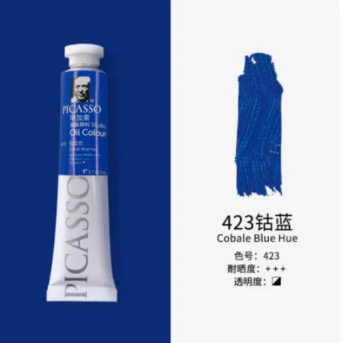 50/170ML Oil Painting Pigment for Beginners and Students Majoring In Fine Art Painting Creation Light-resistant Delicate Pigment - Sun Studio