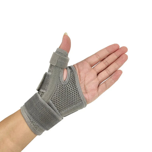 1PC Flexible Splint Wrist Thumb Support Brace for Tendonitis Arthritis Breathable Thumb Protector Guard Fits Right and Left Hand - Sun Studio