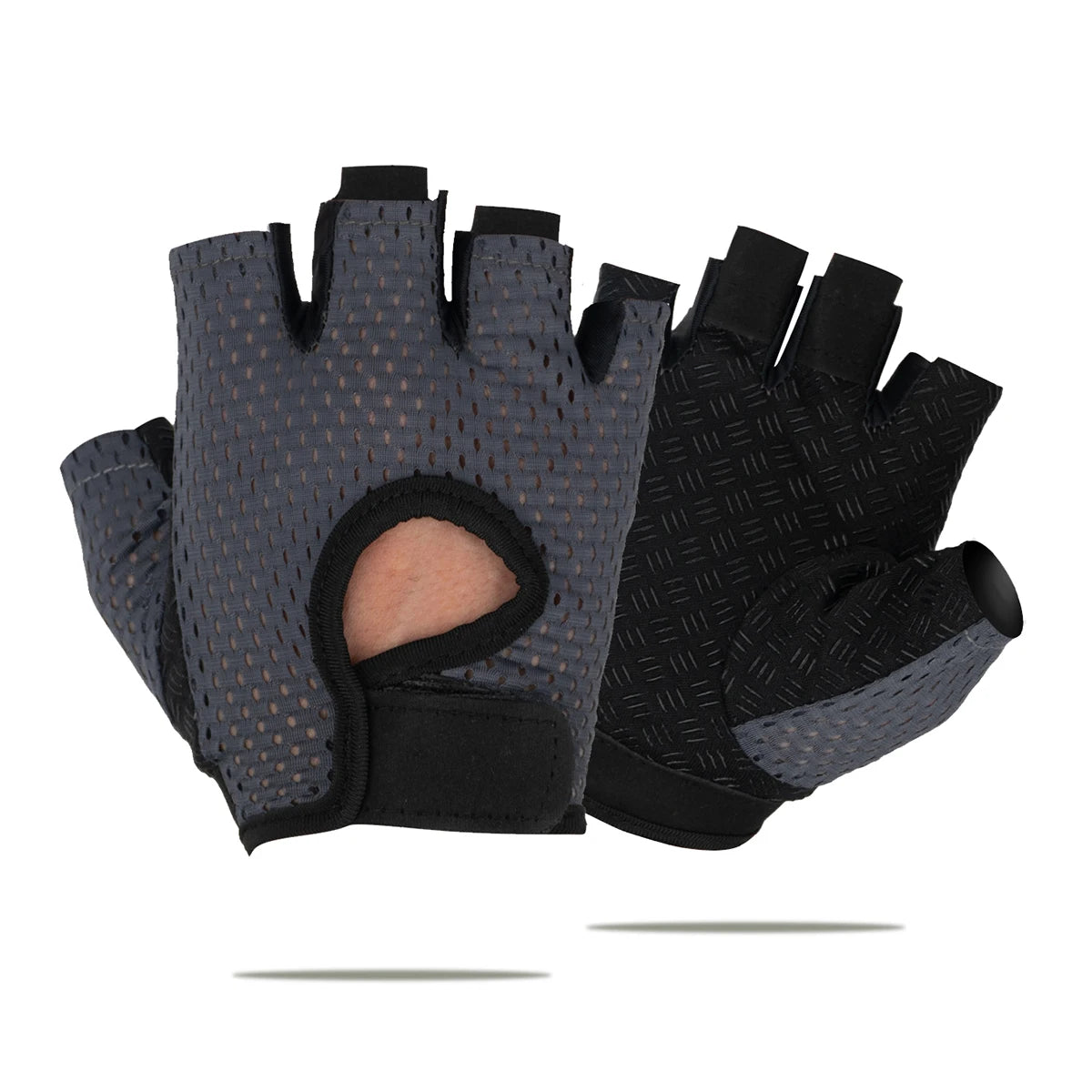 Gym Fitness Gloves For Women, Breathable Half Finger Anti-Slip Gloves For Bicycle Cycling Weight Lifting Yoga - Sun Studio