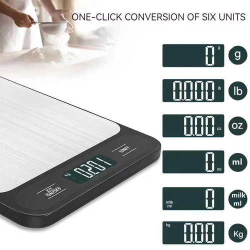 10kg Digital Kitchen Scale Baking Gram Weight Scales LCD Digital Display Electronic Table Scale Personal Healthy Diet Food Scale - Sun Studio