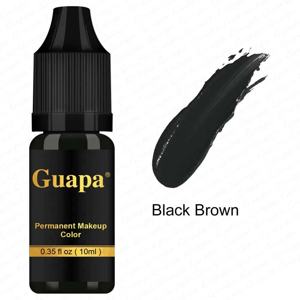 10ML Tattoo Ink Micro pigment Lip Eyebrow Permanent Makeup Pigment Tattoo Supplies for Tattoo Eyebrow Eyeliner Lip