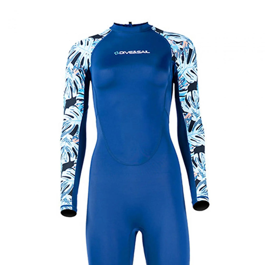 Woman Diver Diving Suit New Color stitching 3mm Surf Diving Equipment Long Sleeve Quick Dry Swimsuit Women Swimwear - Sun Studio