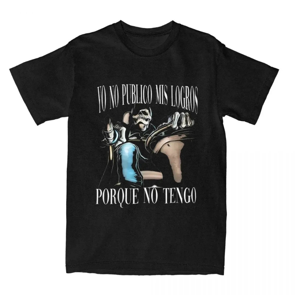 Fitness T-shirt  Calacas Chidas Gym Fitness Con Frases Sarcasticas T-shirt Men Women Retro Tees Tops Streetwear Casual Unisex - Sun Studio