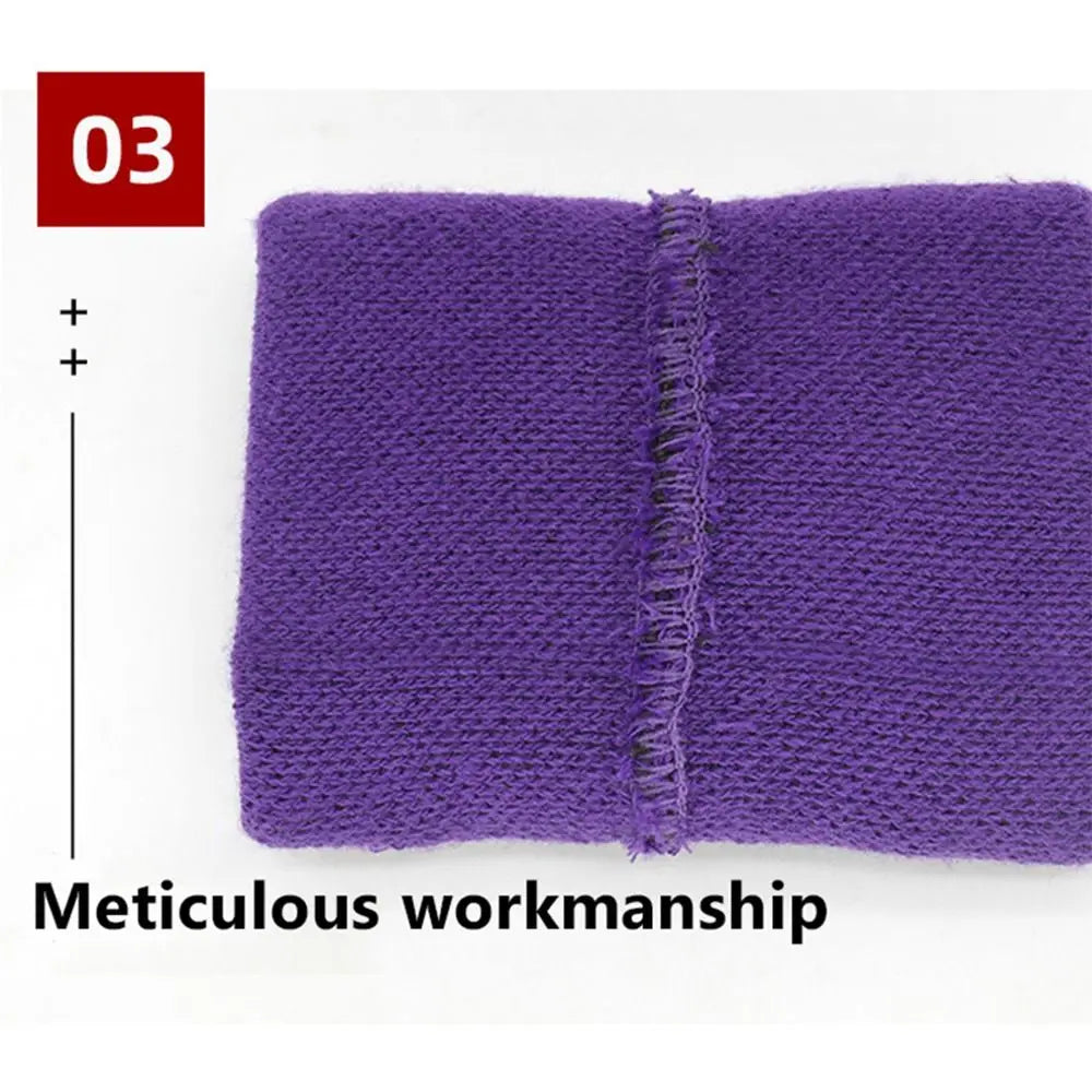 Sweatband Tennis Badminton Wrist Protector Stretch Elastic Wrist Brace Yoga Bracelet Protector Wrist Sweatband Gym Wristband - Sun Studio
