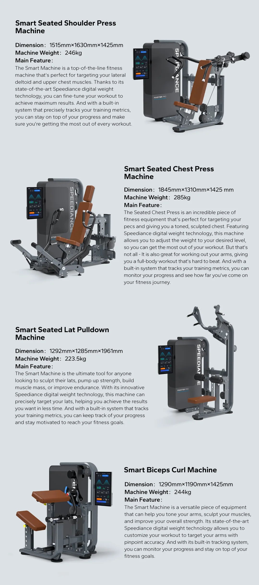 Smart Gym Wholesale Single Function Training Machine One Station Home Gym Smart Lying Legs Curl Machine - Sun Studio