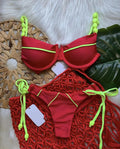 RUOTONGSEPT New Sexy Push up Bikini Set Swimsuit Women's low-waist Swimwear For Female Two Piece Beachwear 2023 Bathing Suit - Sun Studio