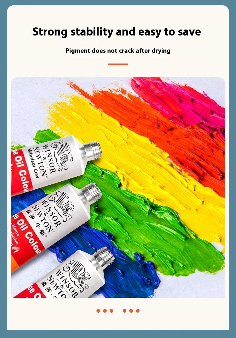45ml Oil Paint Transparent Tube Fast Drying White Gold Silver Professional Color Painting Supplies For Artists Student Beginners - Sun Studio