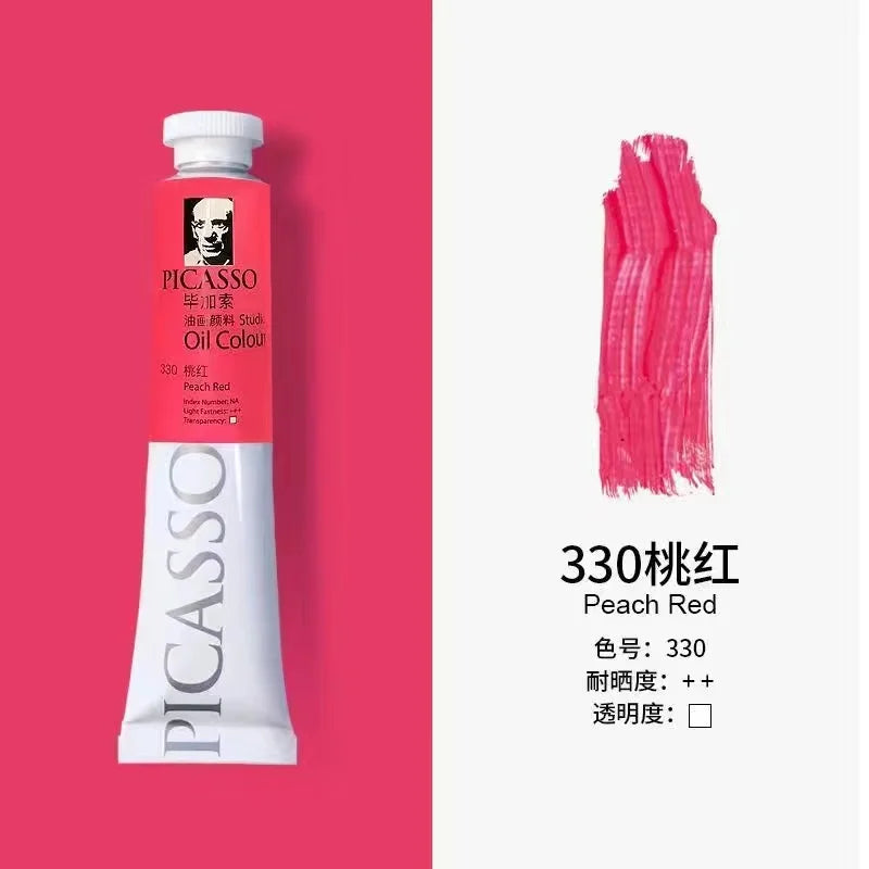 50/170ML Oil Painting Pigment for Beginners and Students Majoring In Fine Art Painting Creation Light-resistant Delicate Pigment