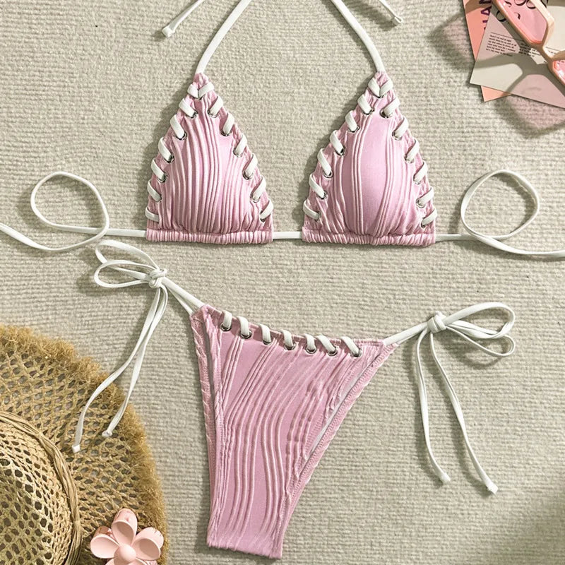 Sexy Bikinis 2026 Women's Swimwear Female Swimsuit For Swimming Wear Bathing Suits Brazilian Bikini Set Beachwear Pool Bather - Sun Studio