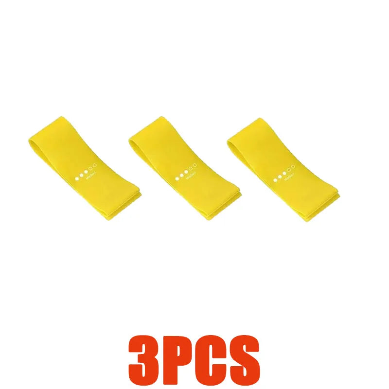 5/4/3/2/1PCS Fitness Equipment, Rubber Resistance Band, Yoga Gym, Elastic Gum Strength, Pilates, Women'S Weightlifting Exercise - Sun Studio