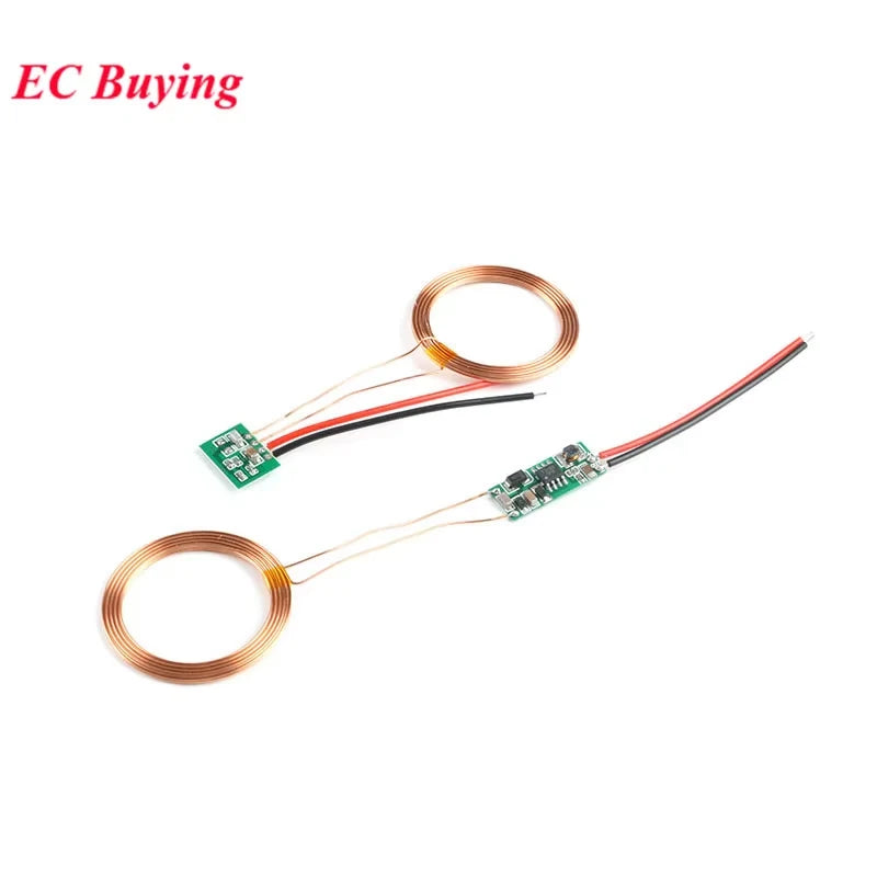 Wireless Power Supply Module Wireless Charger Module Charging Transmission 5V to 12V High Current Circuit Board for DIY Phone - Sun Studio