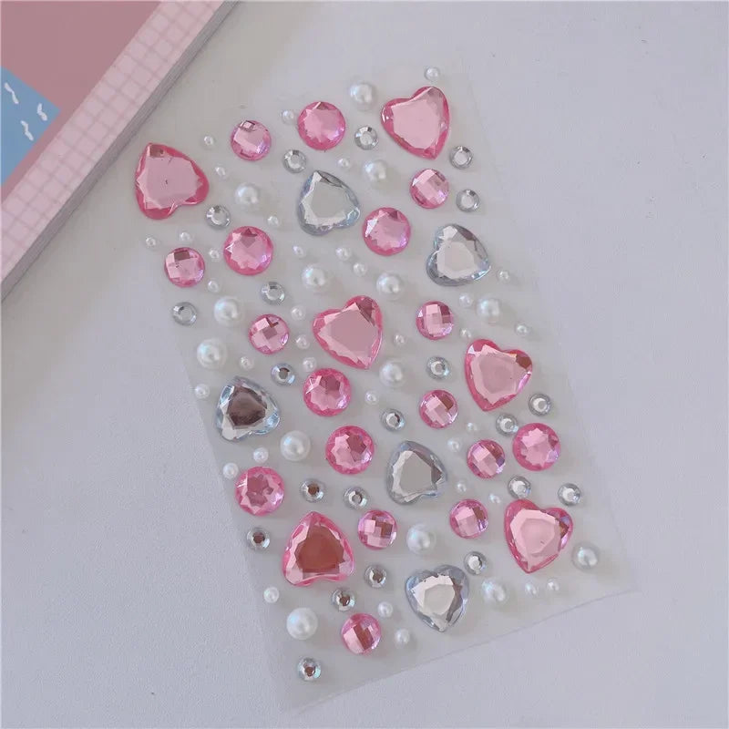 Glitzer Gesicht Aufkleber für Kinder Strasssteine für Augen Gesicht Diamanten Helle Aufkleber Festival Makeup Juwelen Aufkleber ZS006