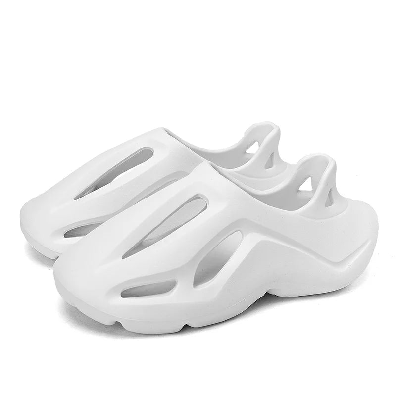 Summer Men Women Slippers Camouflage Platform Outdoor Clogs Shoe Beach Sandals Male Soft EVA Indoor Home Slides Lover Flip Flops