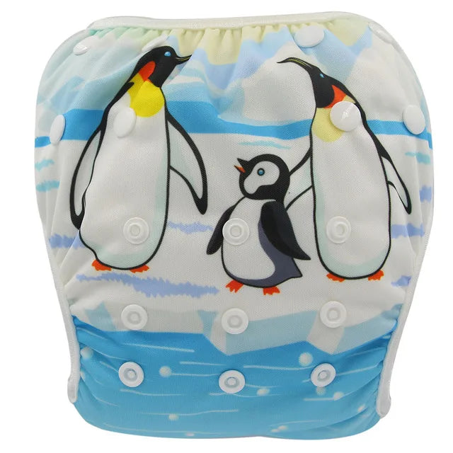 Swimming Diapers For Infants Baby Cloth Diaper Swimsuit Baby Swim Suit Children Swimwear Swimming Trunks For Girls Baby Badpak - Sun Studio