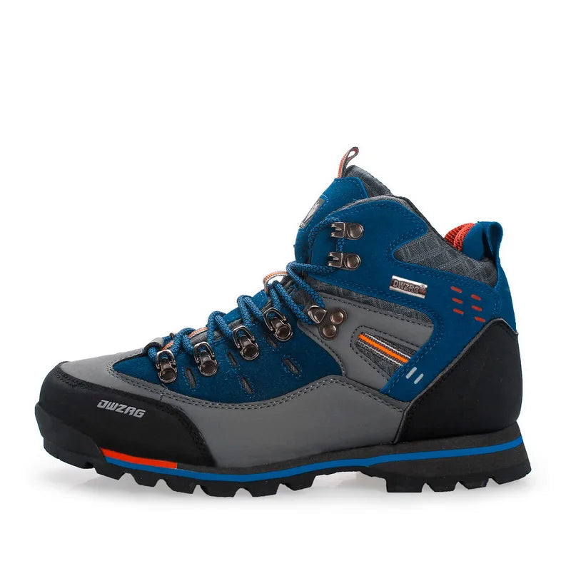 2026 High Gang Outdoor Hiking Shoes Men Winter Mountain Climbing Trekking Boots Top Quality Outdoor Fashion Casual Snow Boots