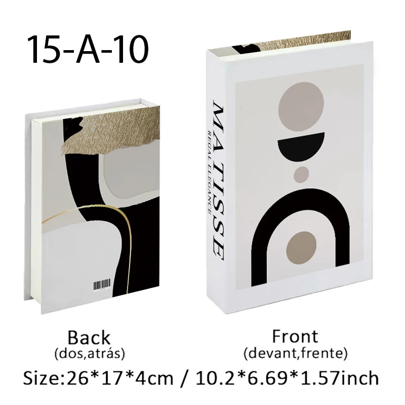 Matisse Fake Books Für Dekoration Aufbewahrungsbox Abstrakte Kaffeetisch Bücher Luxus Schlafzimmer Dekorative Bücher Bauhaus Boho Wohnkultur