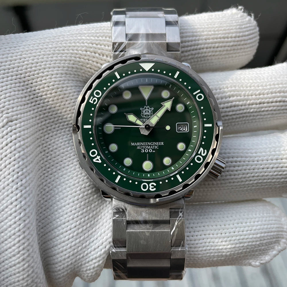 STEELDIVE SD1975 Luxury Automatic Watches Men Dive Watch 30Bar Waterproof Luminous Clock Sapphire Mirror Mechanical Wristwatch