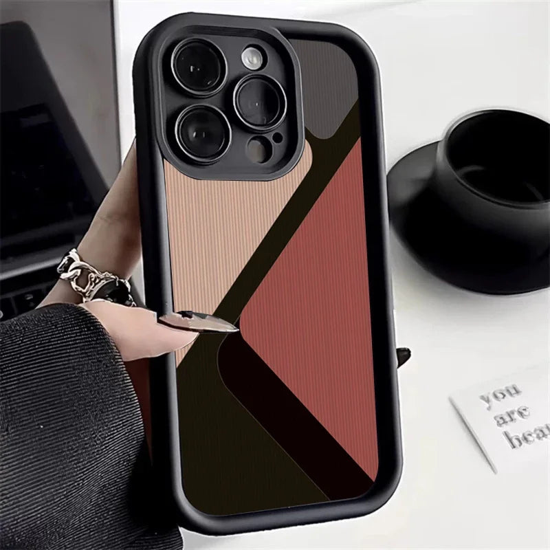 Case for Xiaomi 14 Cases Poco F5 Case Zebra Stripe Lattice Cases for Xiaomi 11 Lite 5G NE 13T 13 12T 12 Poco M6 X6 X5 Pro Cover - Sun Studio