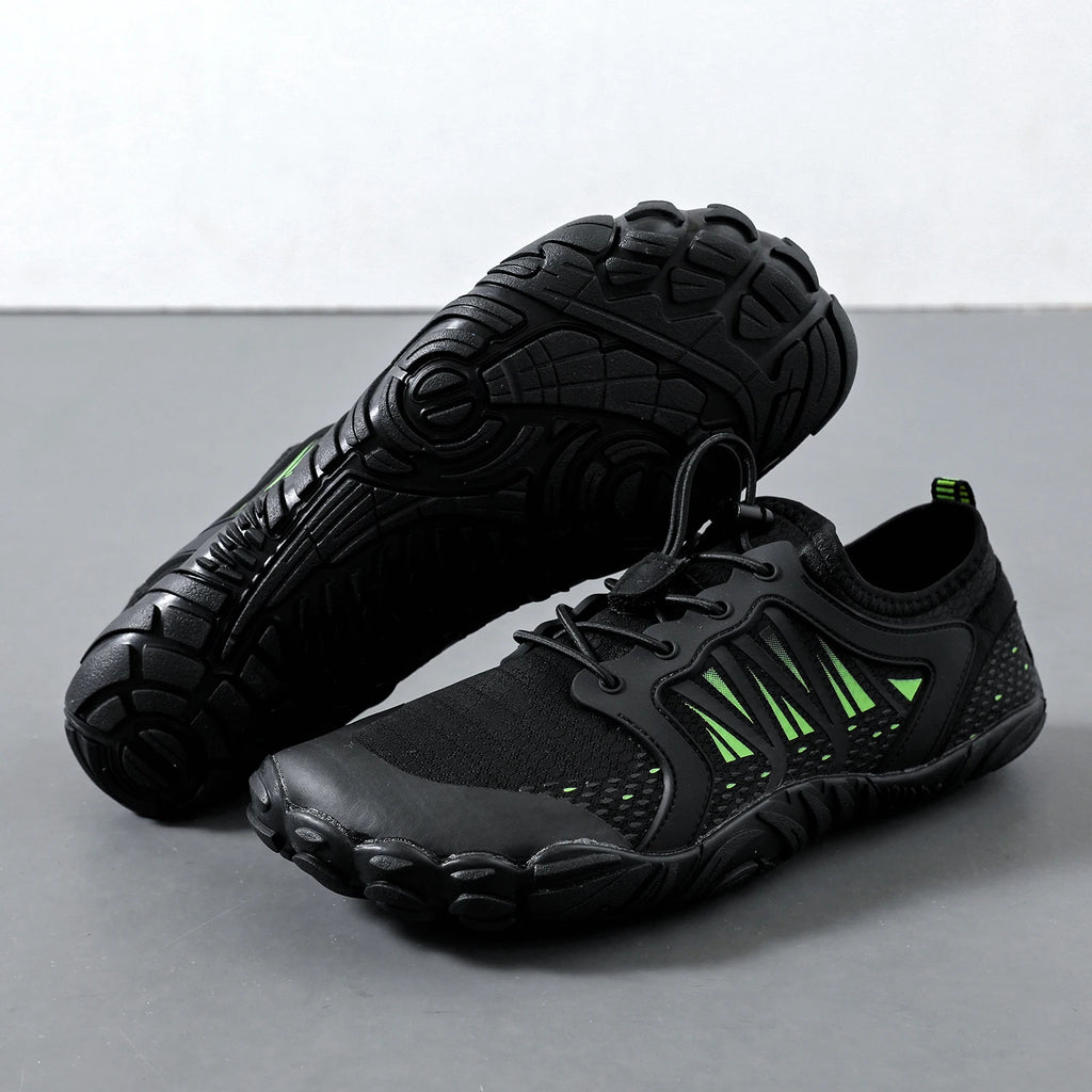 Wide Barefoot Shoes for Womens Mens Outdoor Running Zero Drop Casual Sneaker Minimalist Shoes - Sun Studio