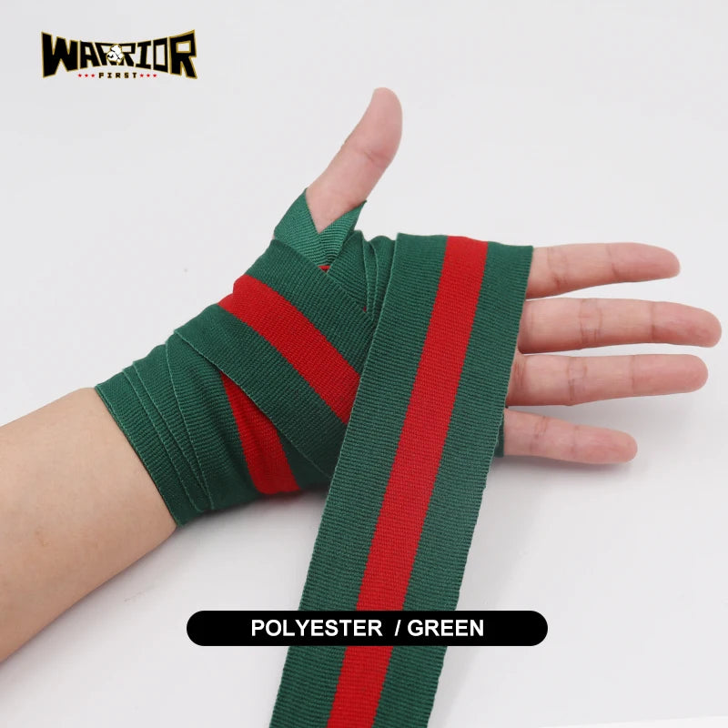 Hot Sale Colorful Stripe Pattern 3M/5M Boxing Hand Wraps MMA Muay Thai Kick Boxing Handwrap For Training Bandage Sport Tape - Sun Studio