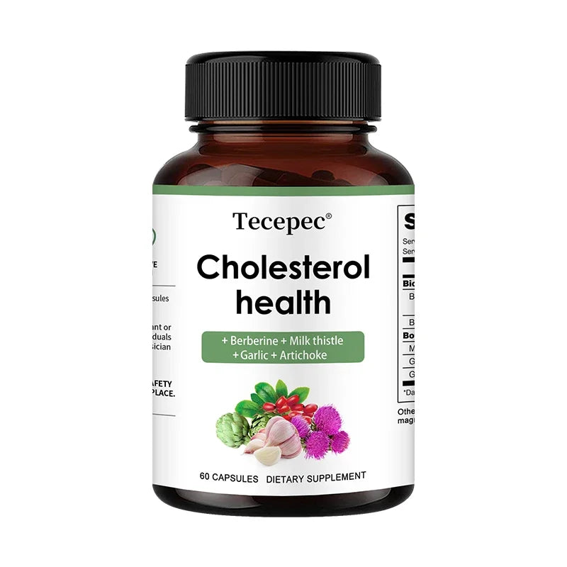 Cholesterol Supplements - Improves Blood Circulation, Supports Cardiovascular Health, and Strengthens The Immune System - Sun Studio
