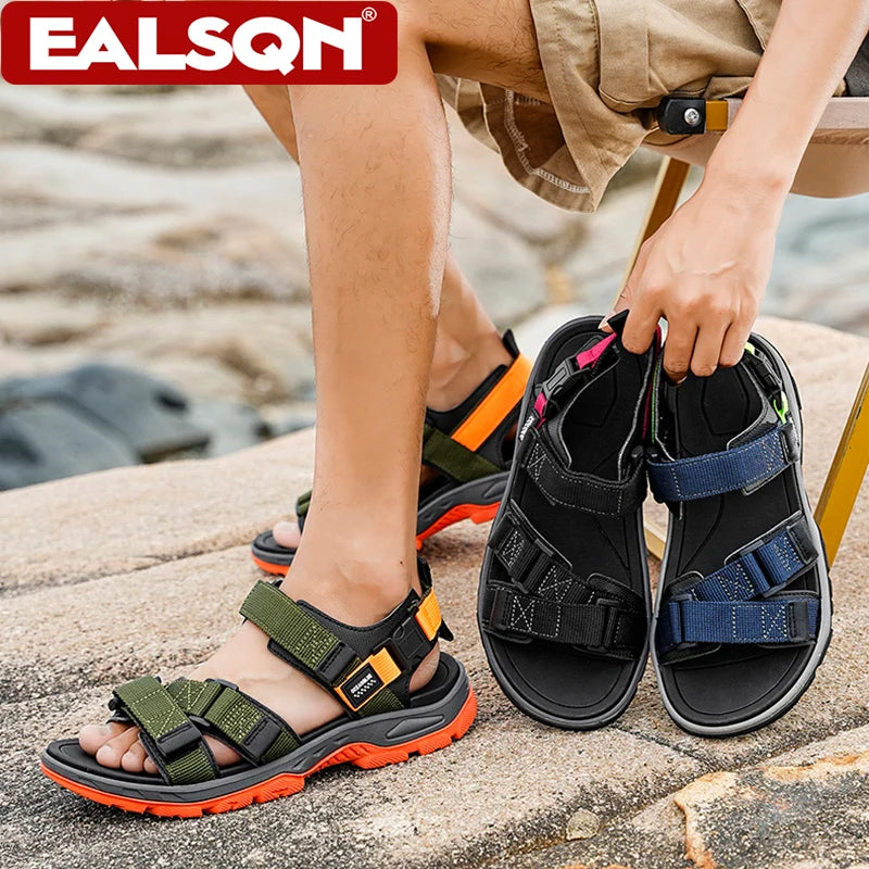 Summer Men Sandals Fashion Leisure Beach Holiday Sandals for Mens Lightweight Shoes New Outdoor Comfortable Casual Sandals - Sun Studio