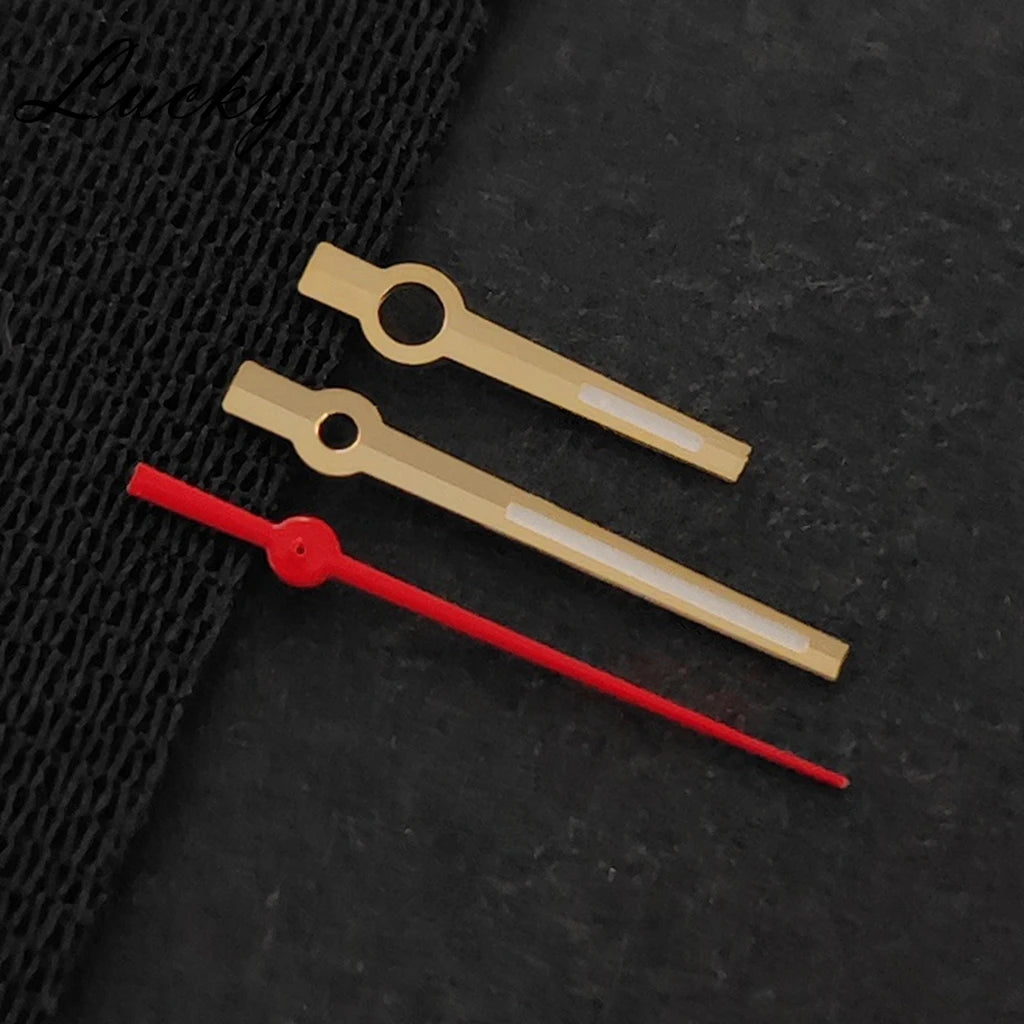 NH35 NH36 High Quality Hands Silver Gun Gold Rose Gold Watch Hands Green Luminous Watches Pointers Fit NH35/NH36/4R/7S Movement - Sun Studio