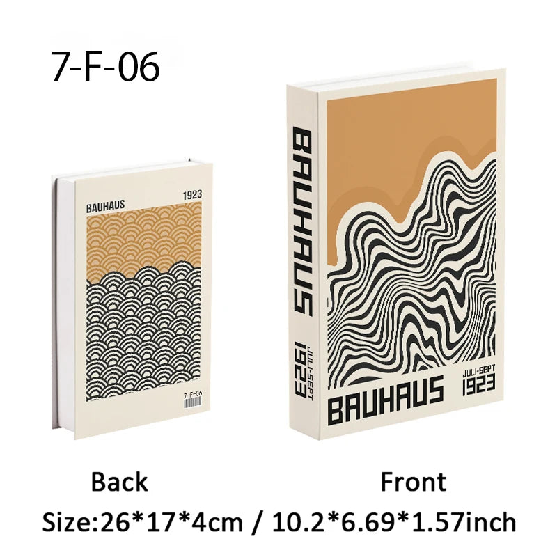 Matisse Fake Books For Decoration Storage Box Abstract Coffee Table Books Luxury Bedroom Decorative Book Bauhaus Boho Home Decor