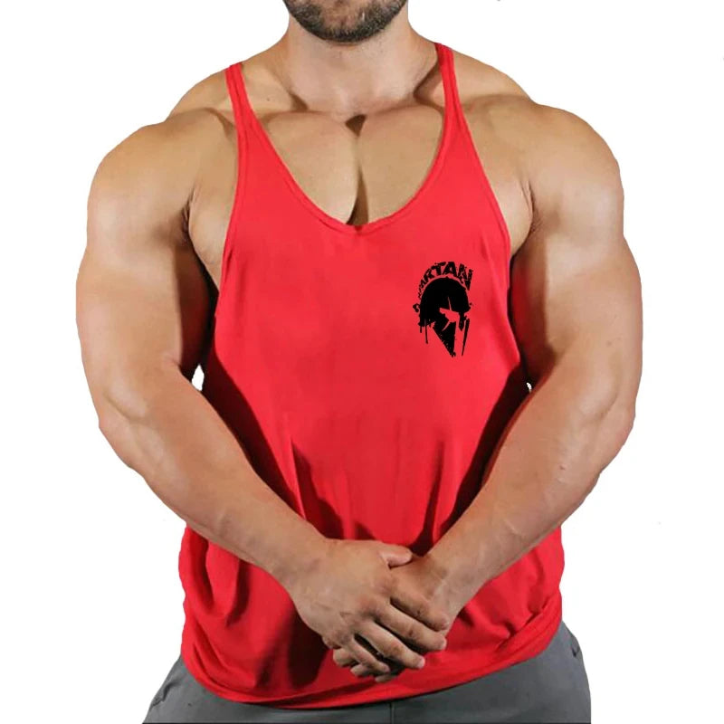 Gym Man Workout Bodybuilding Shirt Men Singlets Stringer Undershirt Vests Tank Top Vest Men's Brand Clothes Clothing Muscle Gyms - Sun Studio