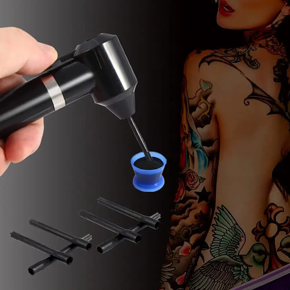 Pigment Mixer Machine Kit with Mixing Sticks Eyebrow Color Makeup Ink Pigment Electric Agitator Machine Ink Mixer Machine - Sun Studio