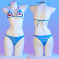 Cute Shark Pool Parry Anime Comics Girl Bikini Swimsuit Cosplay Costume Women Underwear Swimwear Role Play Sexy Backless Outfit - Sun Studio