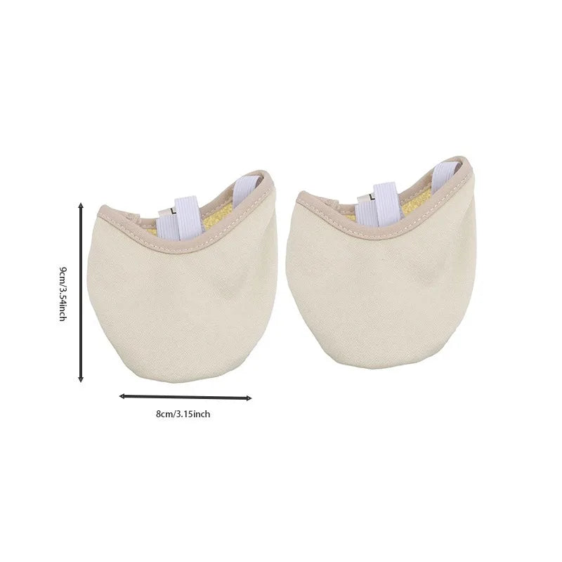 Half Length Rhythmic Gymnastics Equipment Soft Breathable Socks Knitted Sole Shoes Art Gym Child Adult Dancing Pads Insoles - Sun Studio