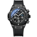 CHENXI Montres de Luxe de Marque Top pour Hommes, Cadran Lumineux Créatif de Mode avec Horloge Chronographe, Montres-Bracelets Décontractées pour Hommes