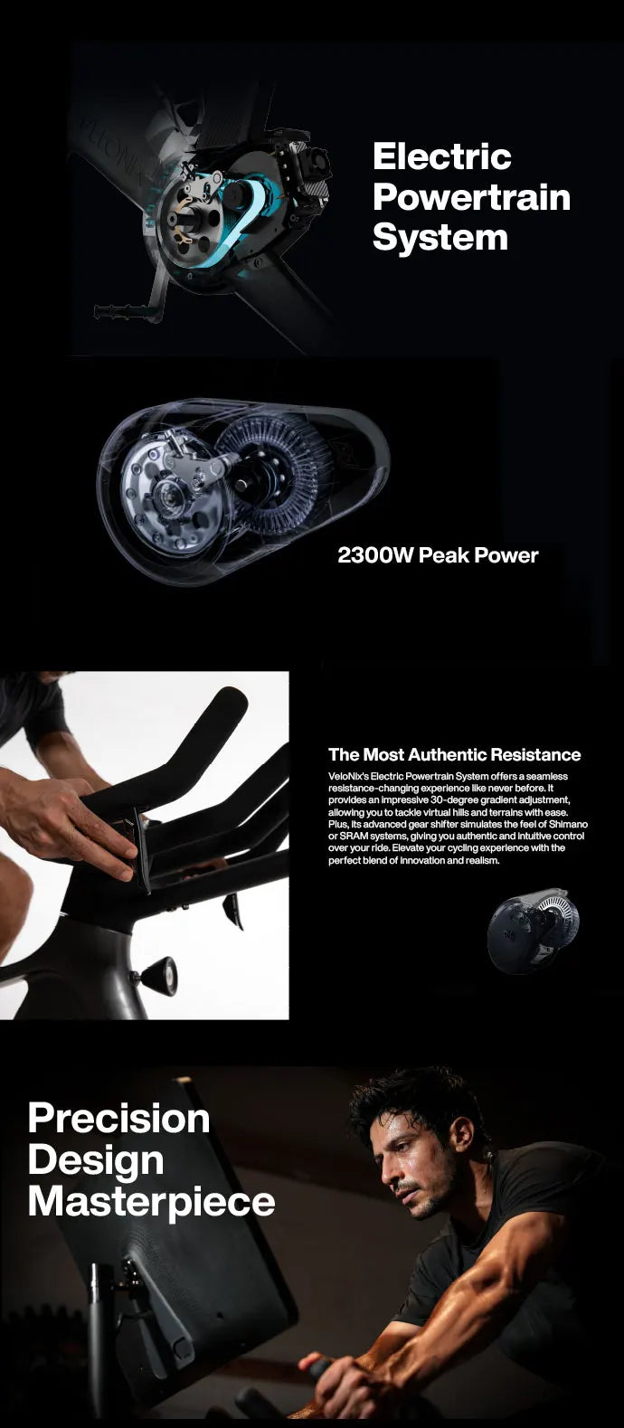Indoor Trainer Bike Home Gym Fitness Exercise Stationary Indoor Cycling Spin Workout Bike - Sun Studio