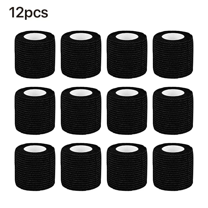 CNK Wholesale 6/12/24/48pcs Tattoo Bandage Anti-slip Athletic Nonwoven Disposable Waterproof Self-adhesive Elastic Bandage - Sun Studio
