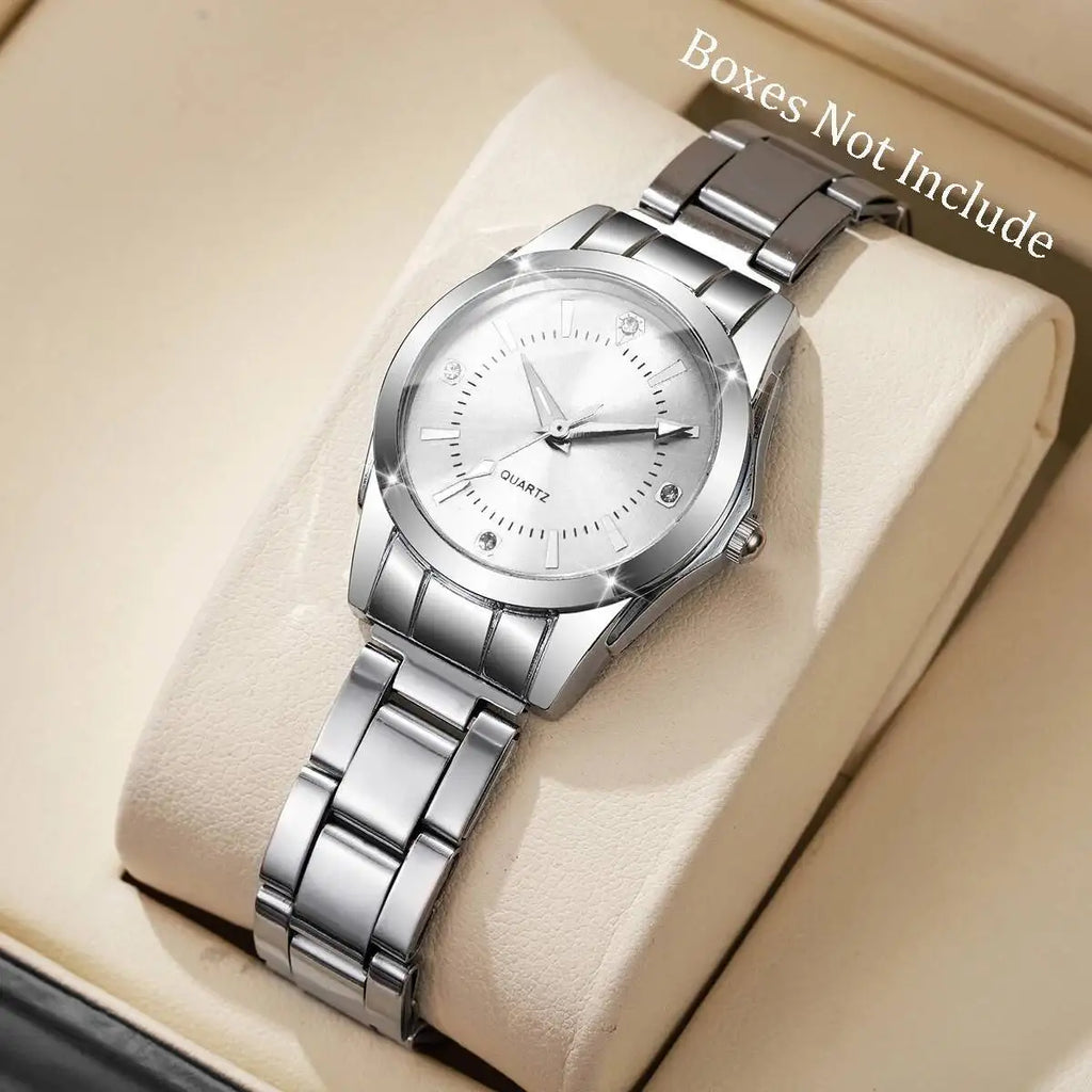Luxury Rhinestone Women Watches Casual Quartz Wrist Watches For Ladies Clock Reloj Mujer（Without box） - Sun Studio