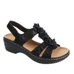 Summer Sandals Women 2022 New Flower Wedge Platform Orthopedics Shoes Retro Rome Casual Comfortable Peep Toe Sandalias De Mujer - Sun Studio