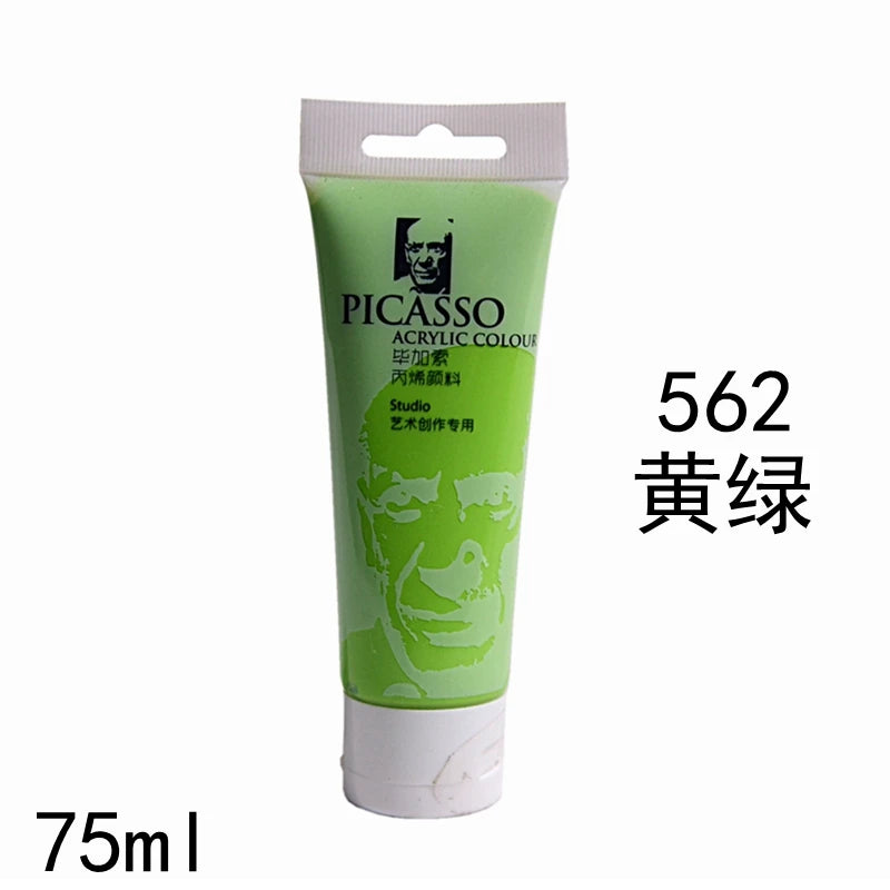 75ml Acrylic Paint Non Toxic Non Fading,Rich Pigments for Painters, Adults for Canvas Wood Clay Fabric Ceramic Craft Supplies